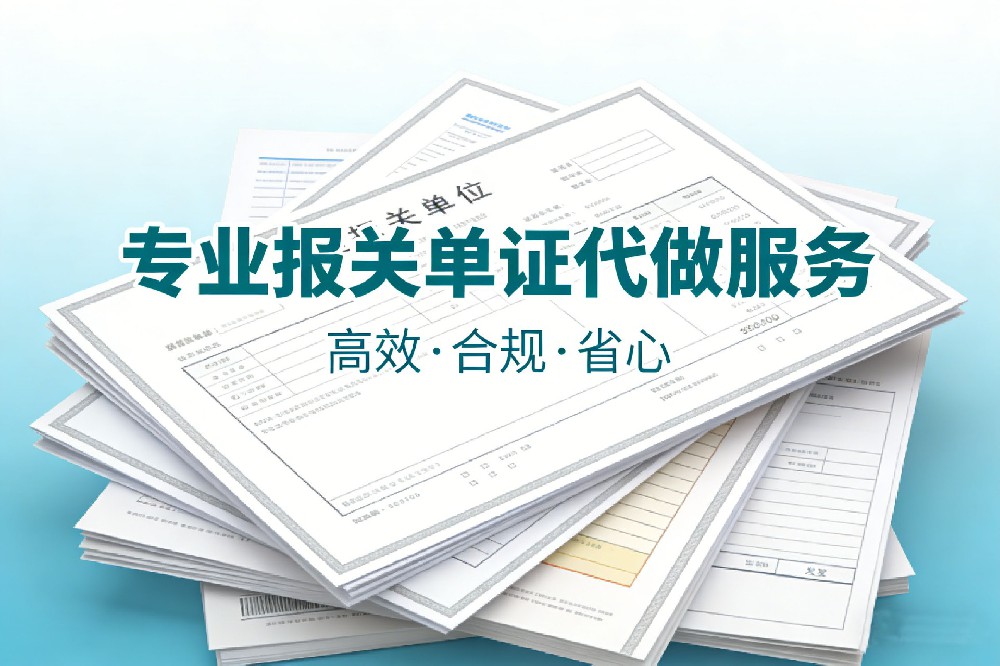 代做报关单证